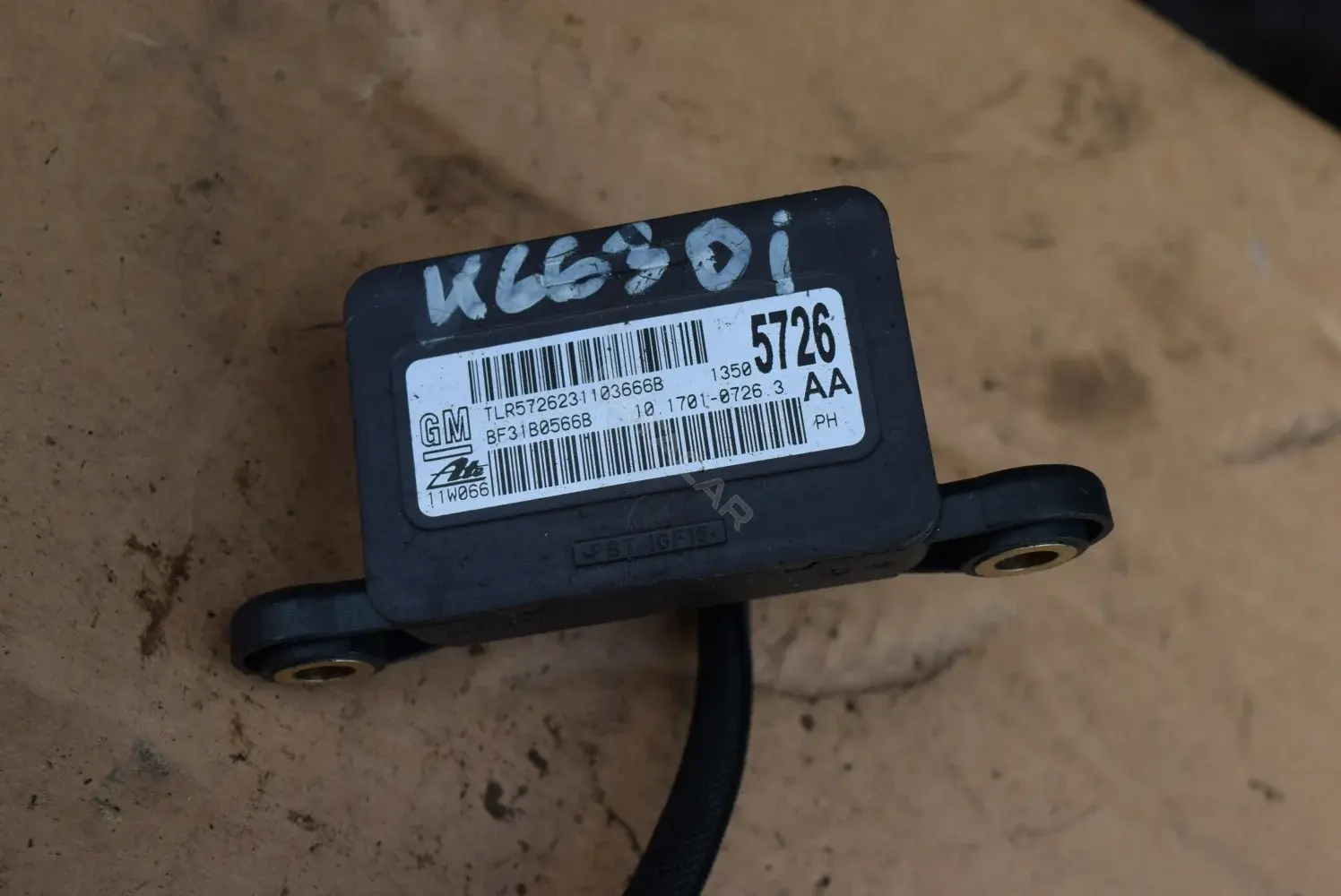 Датчик ускорения 13505726, 13505726AA
