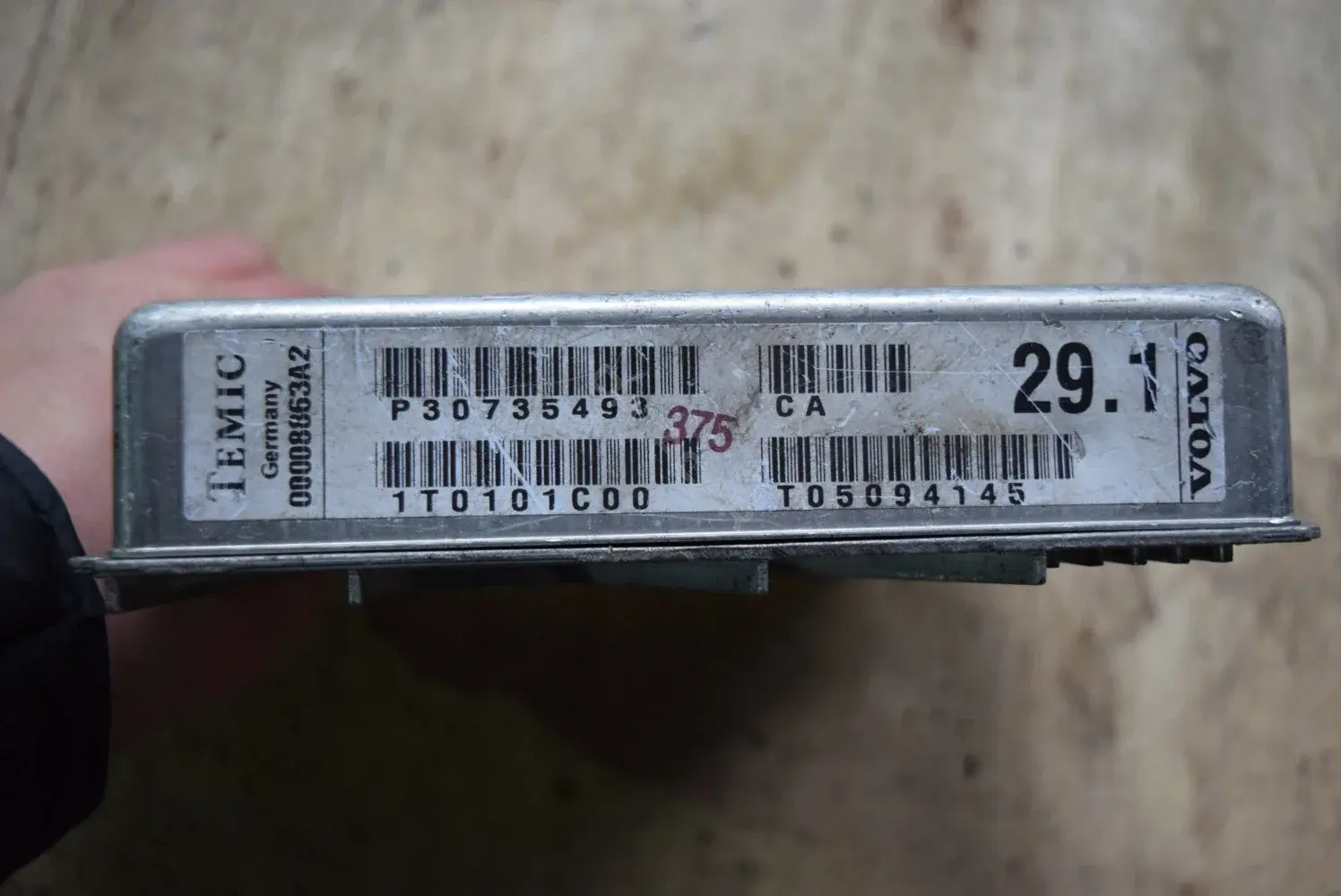 Блок управления АКПП 00008863A2, P30735493CA
