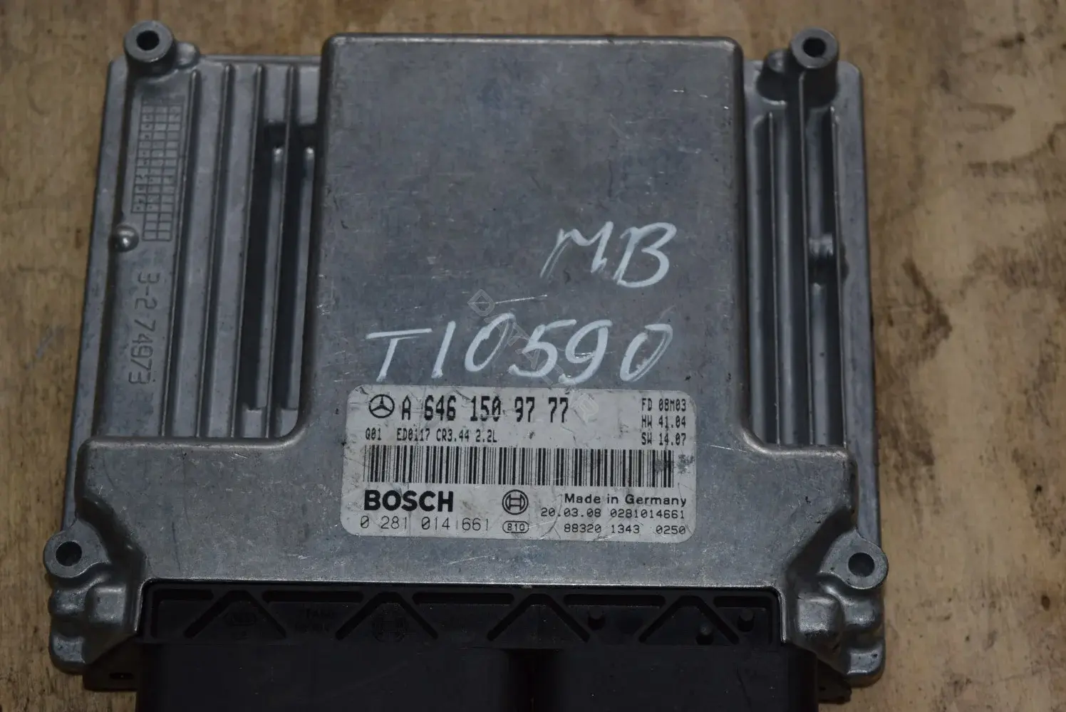 Блок управления двигателем 0281014661, A6461509777