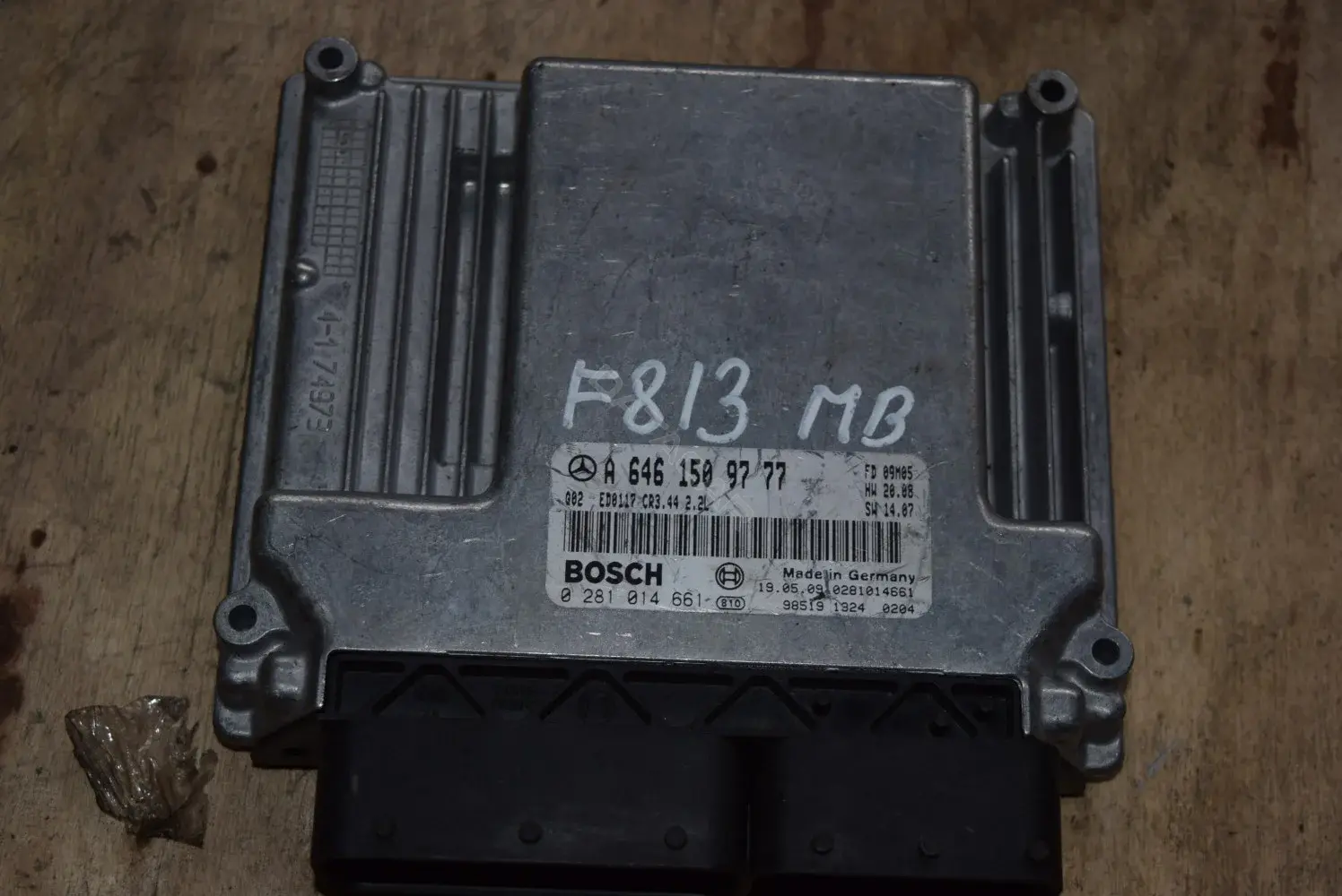 Блок управления двигателем 0281014661, A6461509777