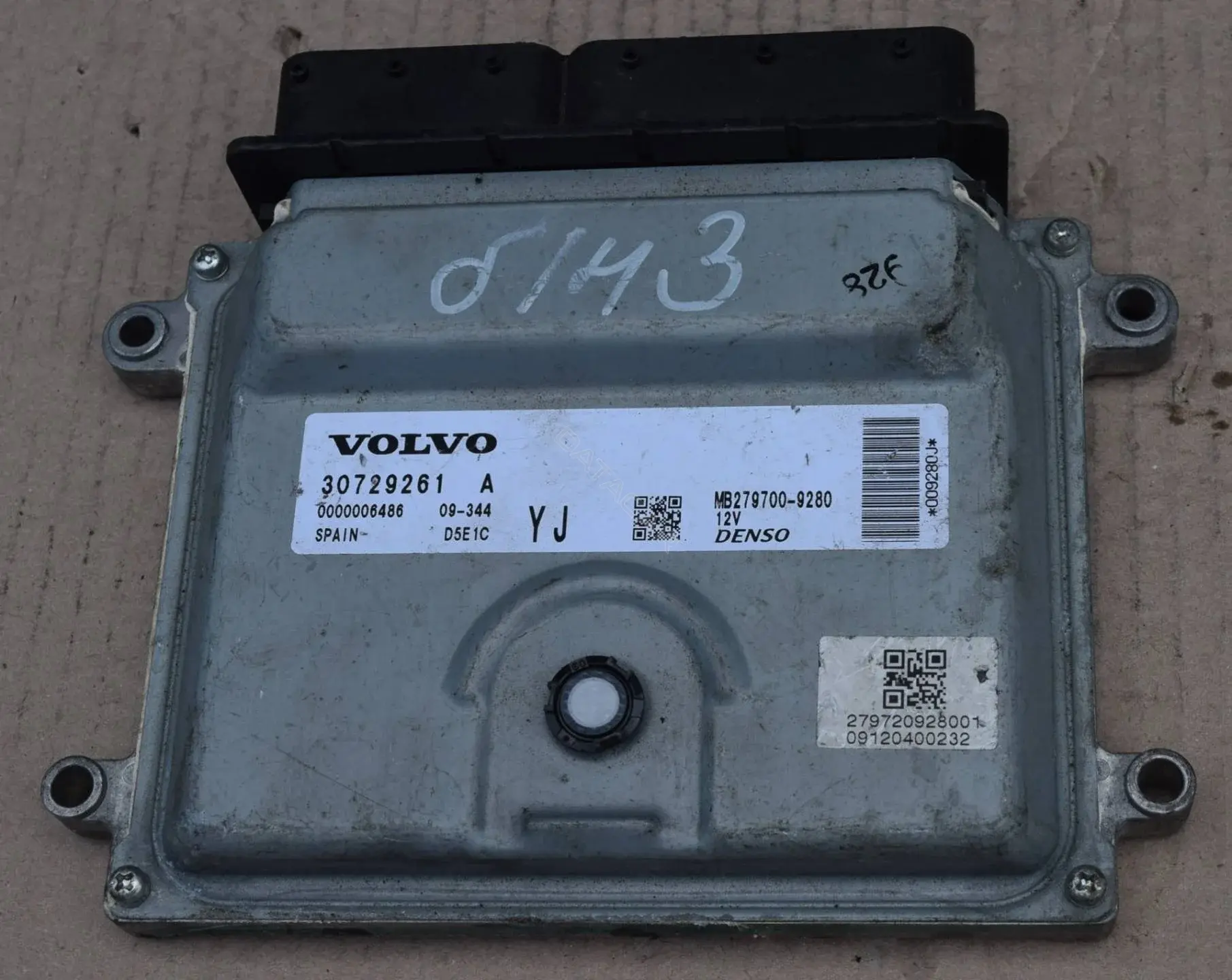 Блок управления двигателем 30729261A, MB2797009280