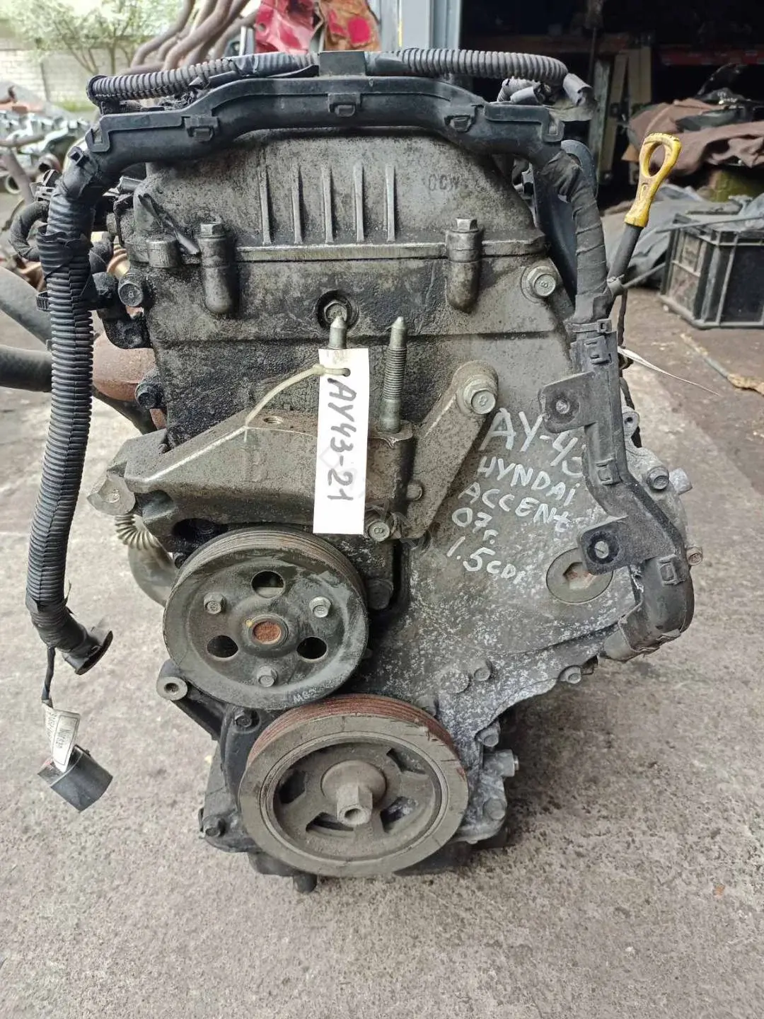 Двигатель в сборе D4FA