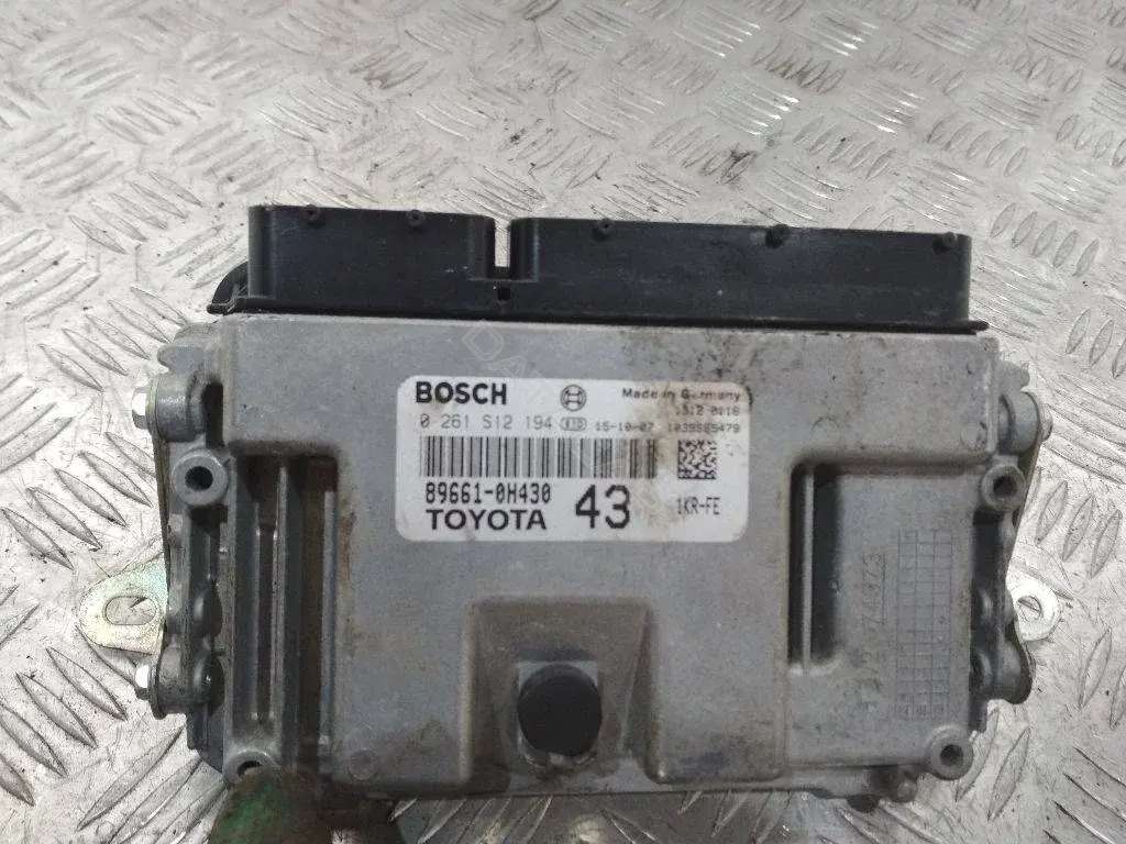Блок управления двигателем 0261S12194, 896610H430