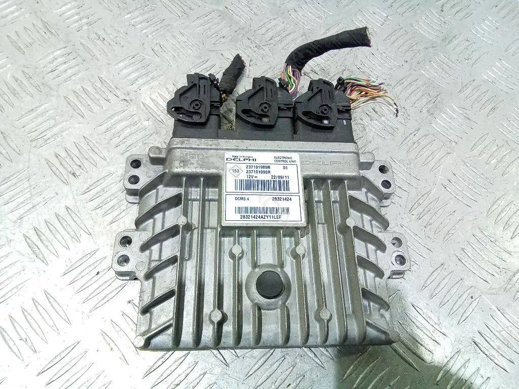 Блок управления двигателем 237101989R, 237101990R