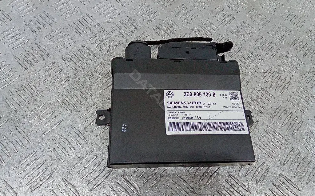 Блок центрального замка 3D0909139