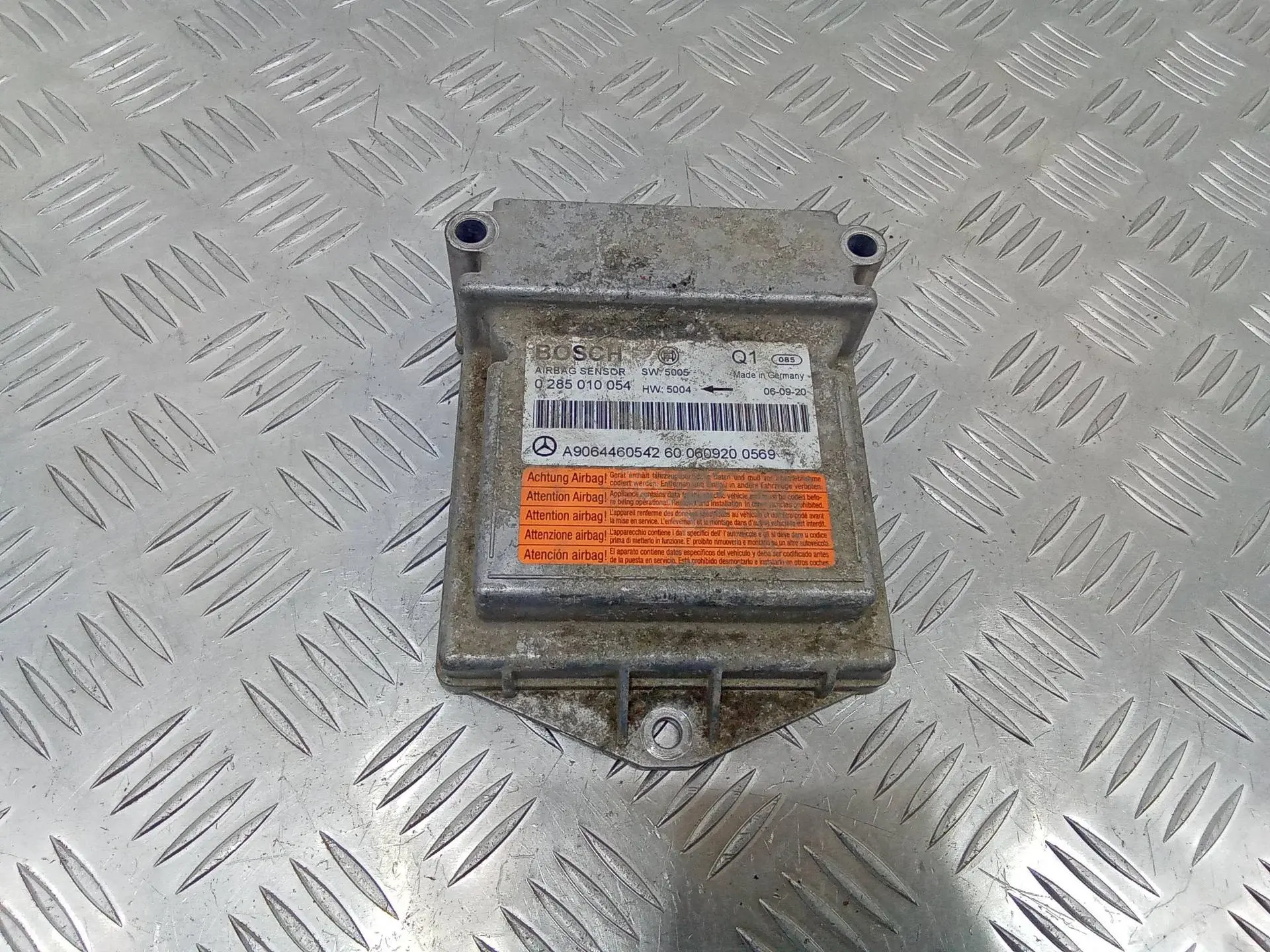 Блок управления подушками безопасности 0285010054, A9064460542