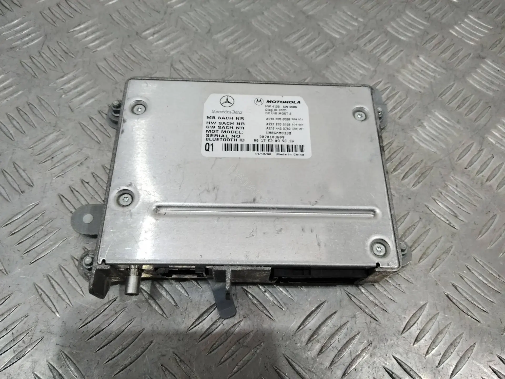 Блок управления телефоном A2168206526, A2218703126