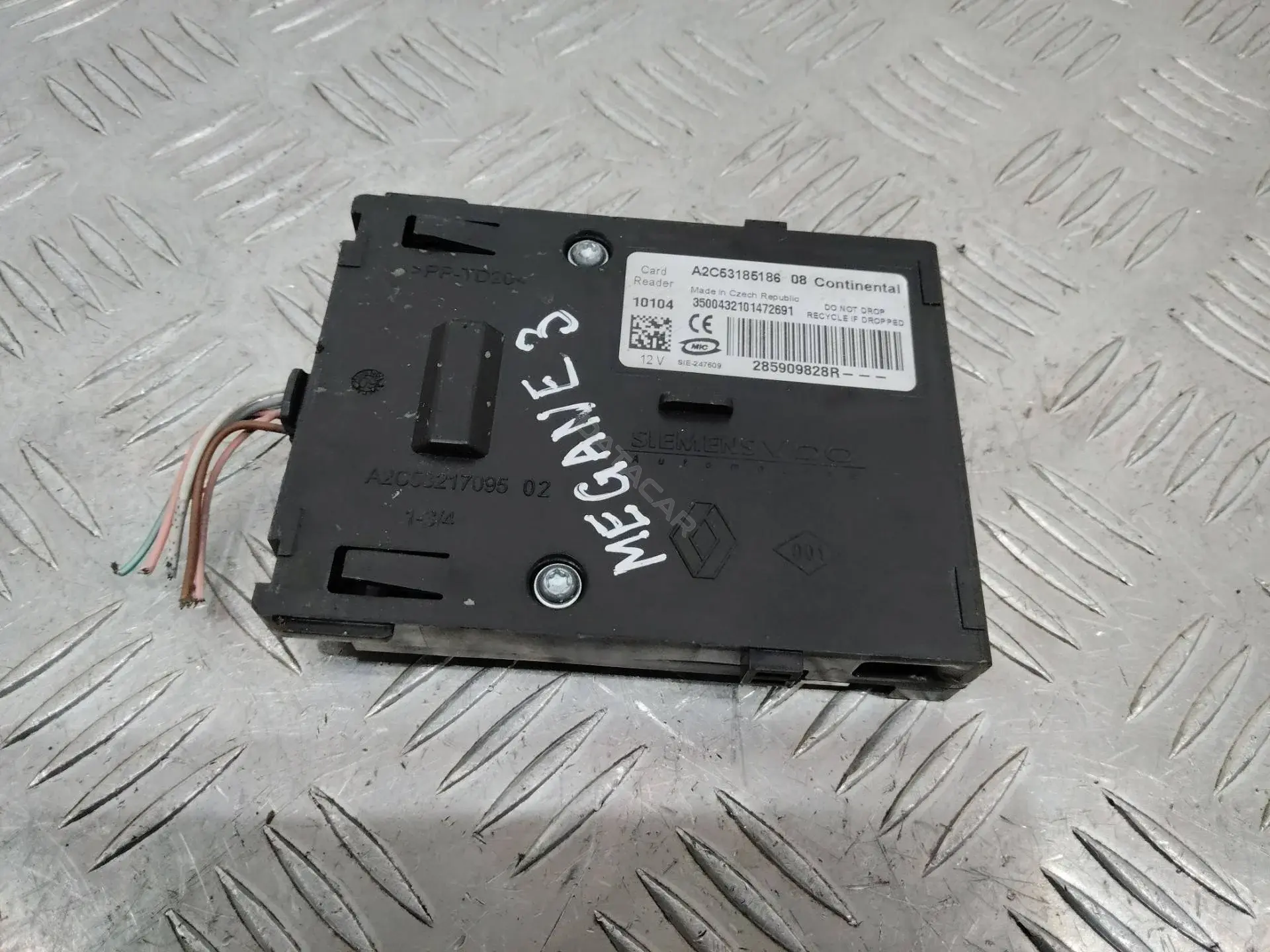 Замок зажигания 285909828R, A2C53185186, CONTINENTAL