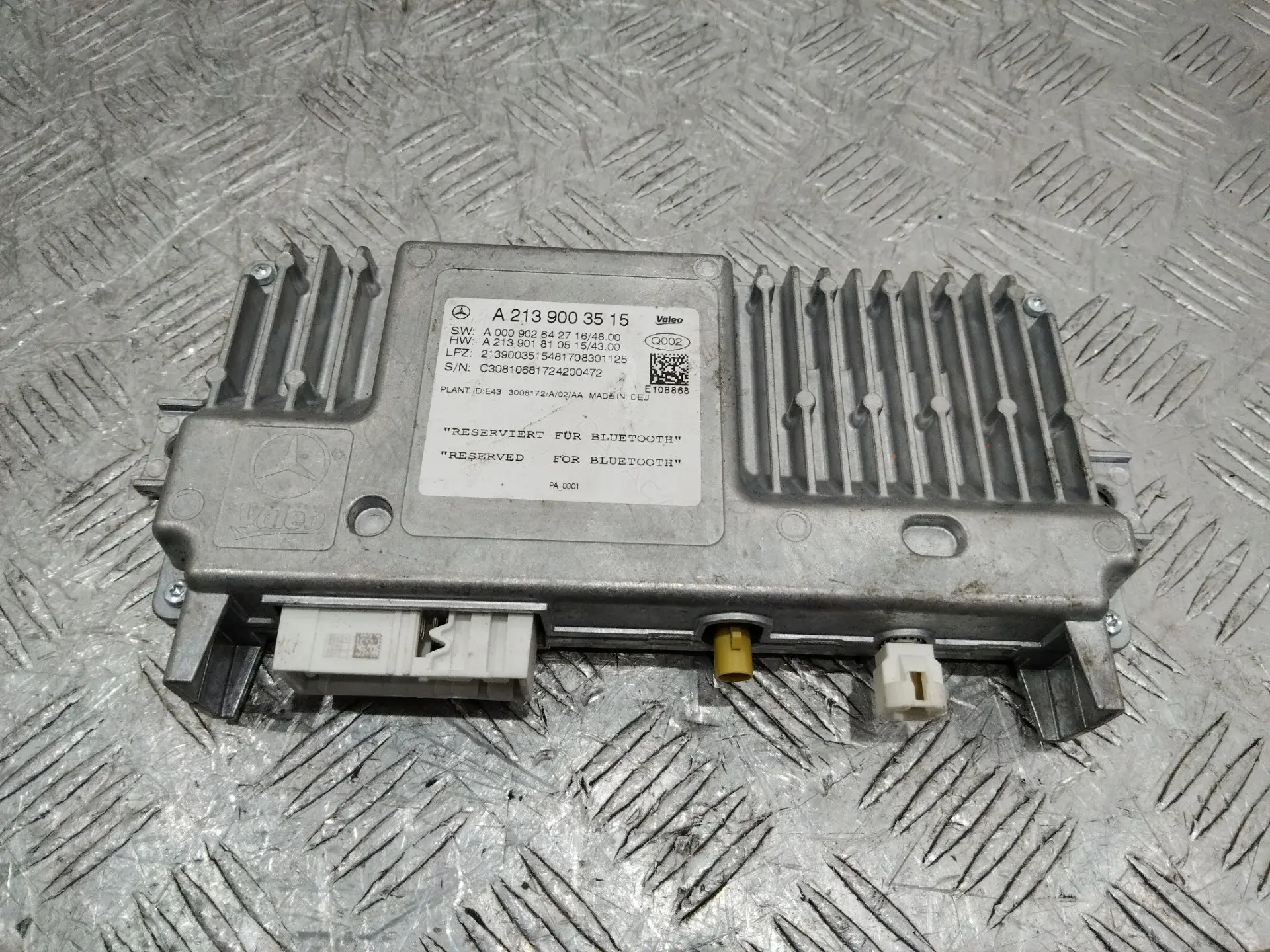 Блок управления парктрониками A2139003515