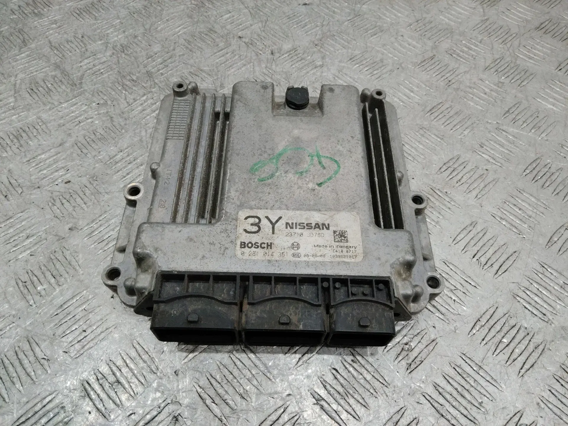 Блок управления двигателем 0281014361, 23710JD78D