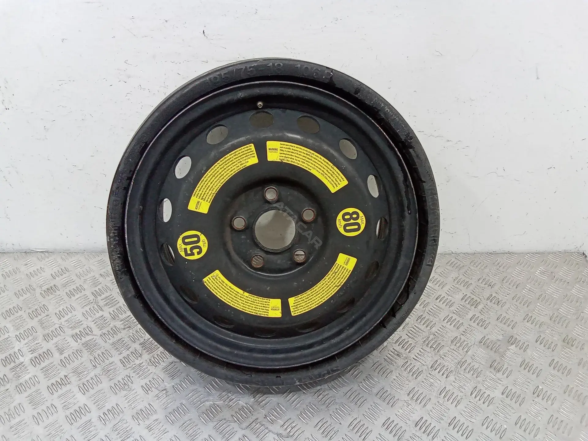 Колесо запасное (таблетка) 7L0010300R, 7L0801027A