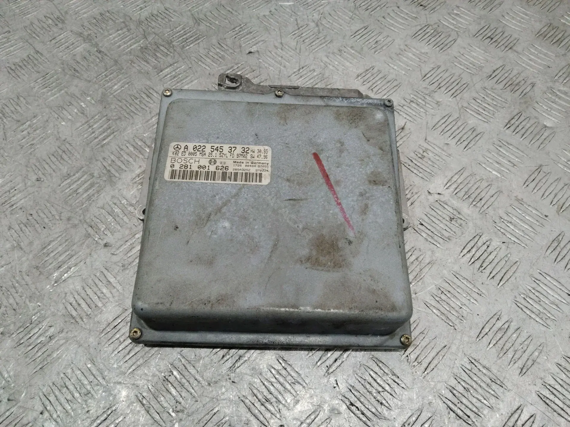 Блок управления двигателем 0281001626, A0225453732