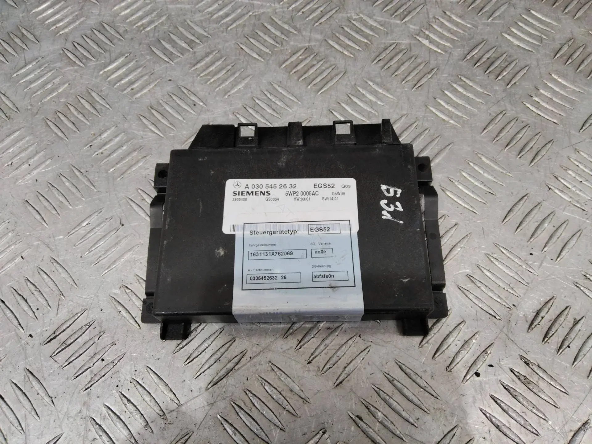 Блок управления АКПП A0305452632