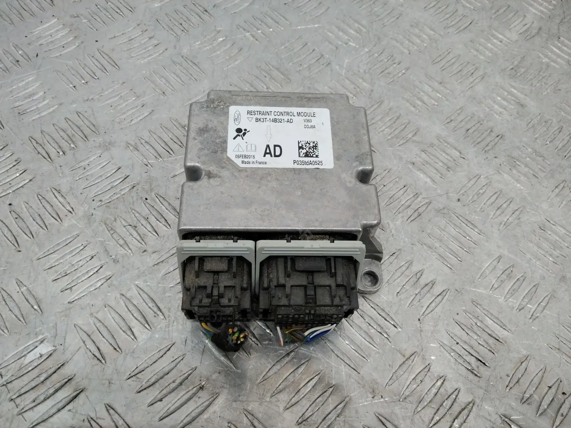 Блок управления подушками безопасности BK3T14B321AD