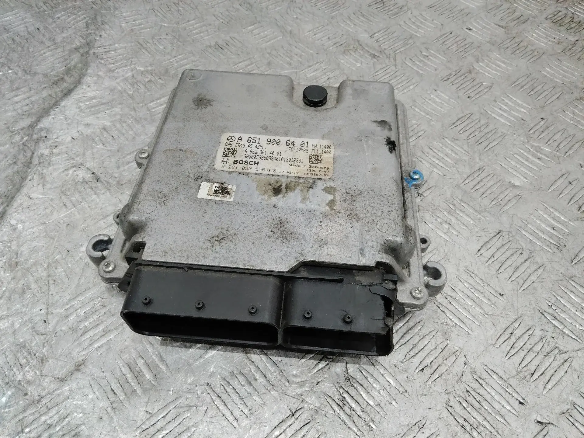 Блок управления двигателем 0281030556, A6519006401