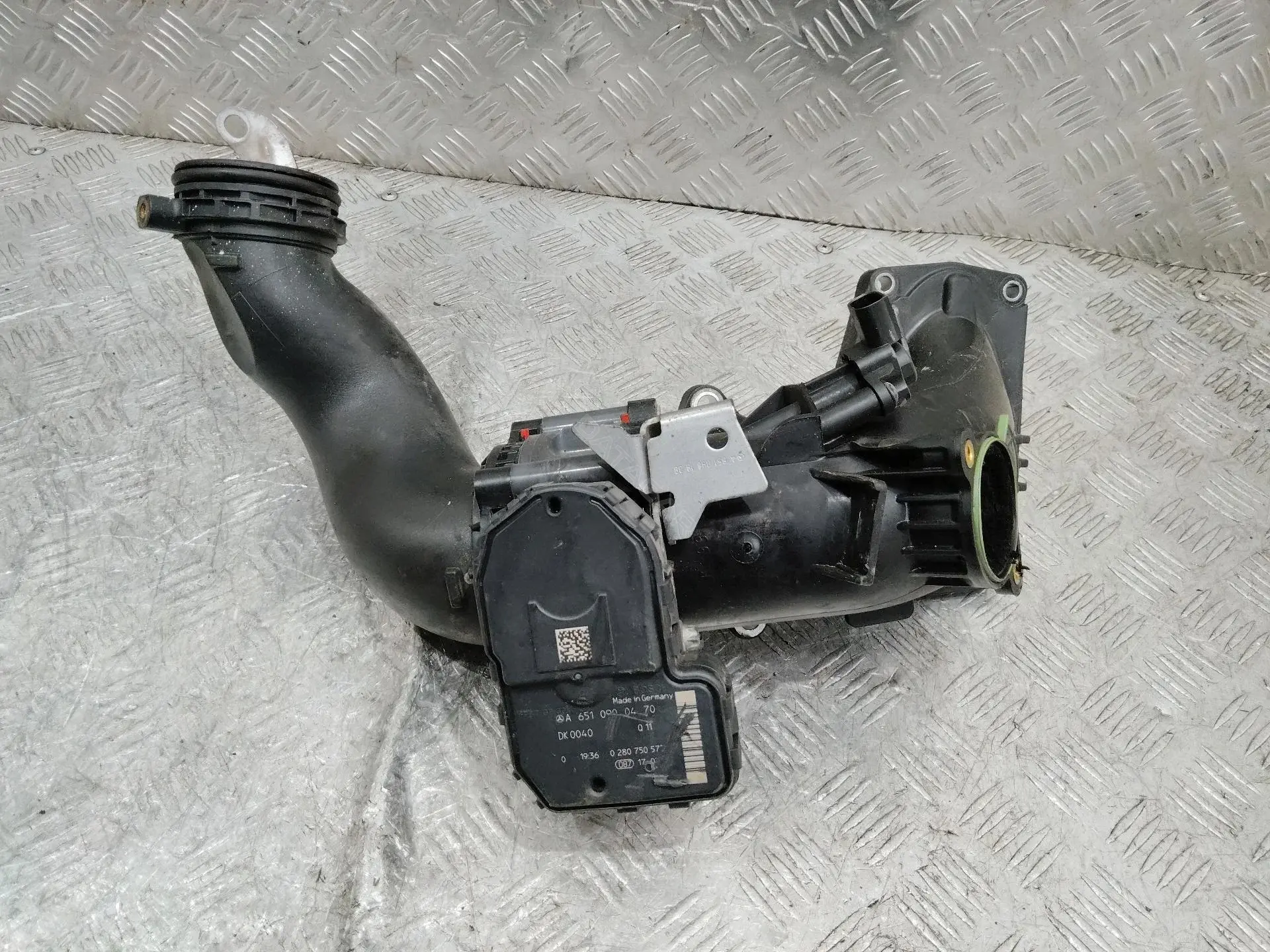 Дроссельная заслонка A6510900470