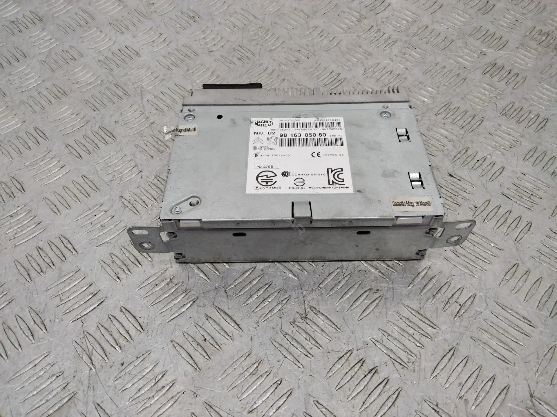 Блок управления радио 9816305080