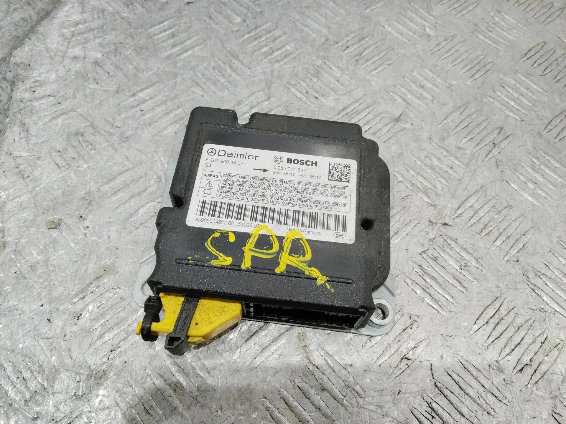 Блок управления подушками безопасности A0009004802