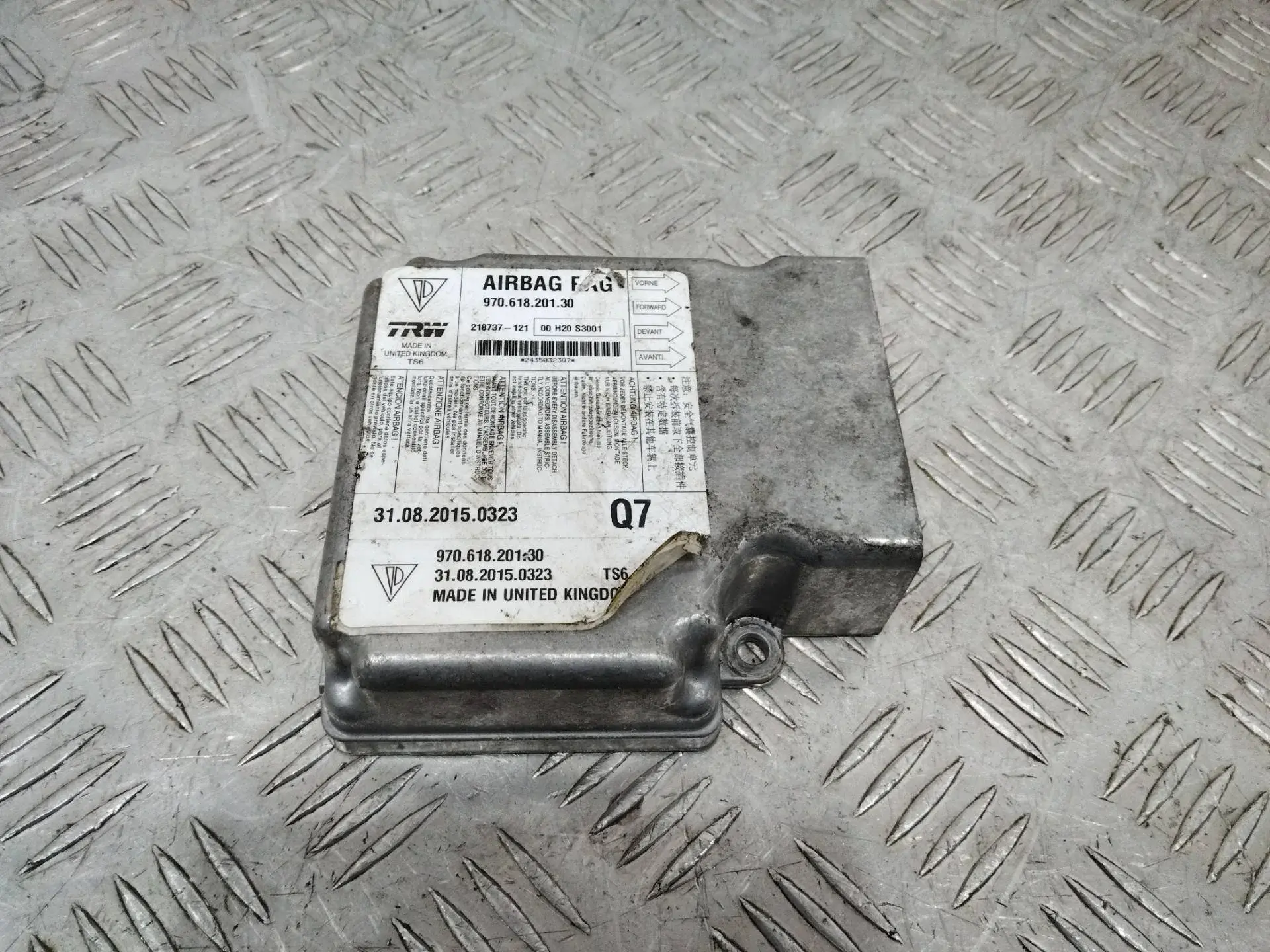 Блок управления подушками безопасности 97061820130
