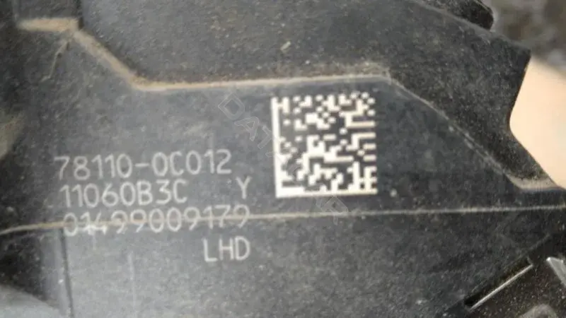 Педаль газа 781100C010