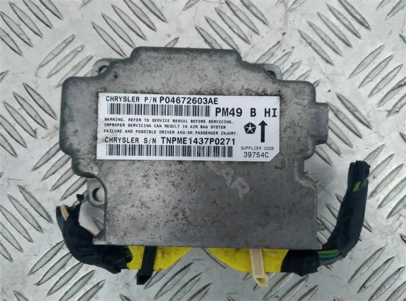 Блок управления подушками безопасности P04672603AE
