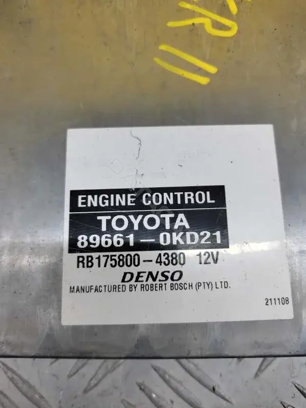 Блок управления двигателем 89661OKD21