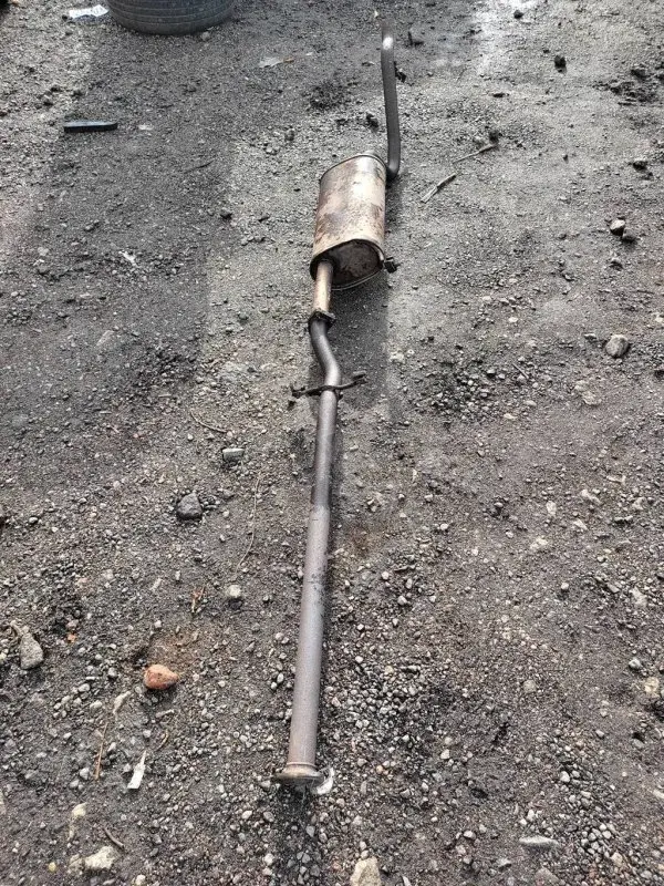 Глушитель выхлопных газов 126566