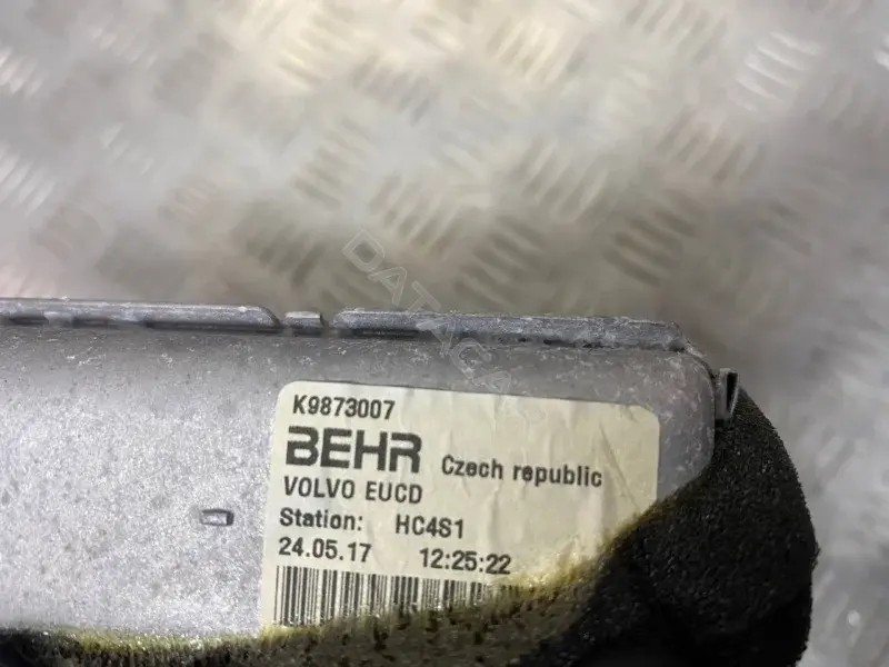 Радиатор печки K9873007