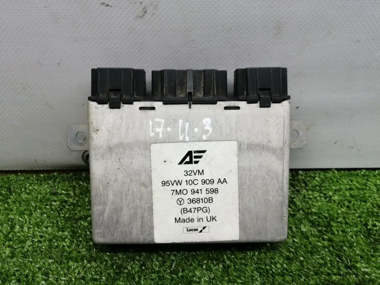 Блок комфорта 7M0941598, 95VW10C909AA