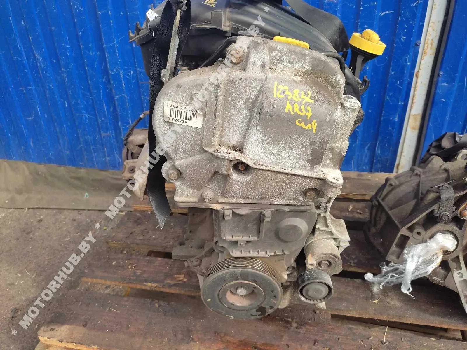 Двигатель в сборе K4MR858