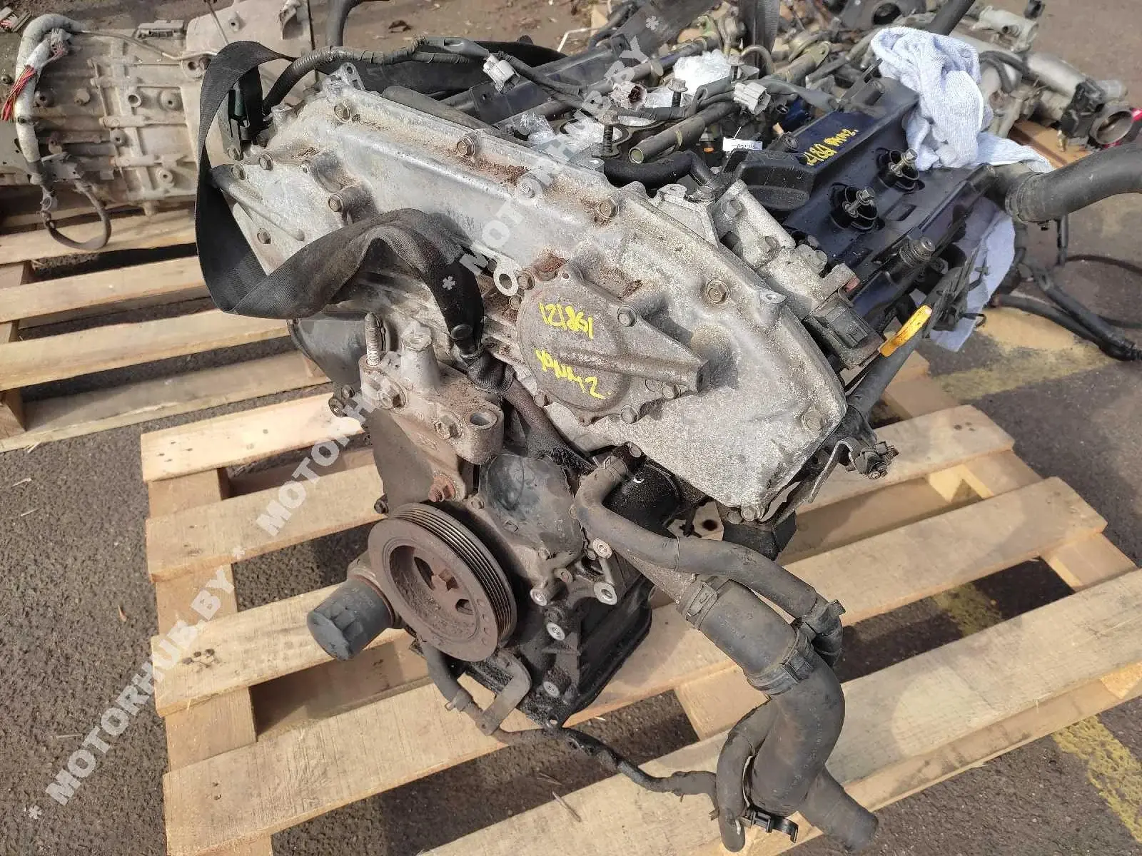 Двигатель в сборе VQ35, VQ35DE