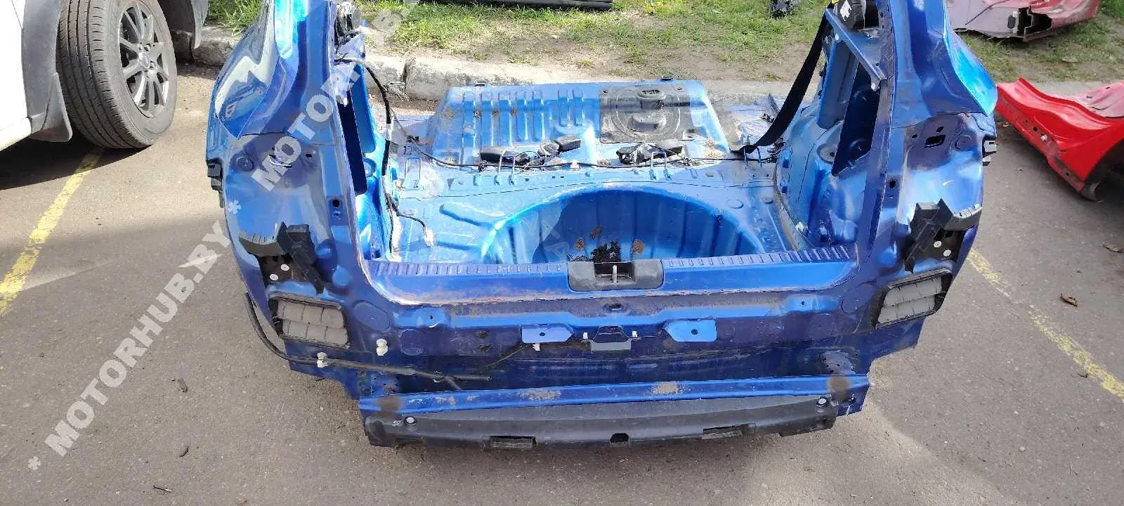 Усилитель бампера 00116597c