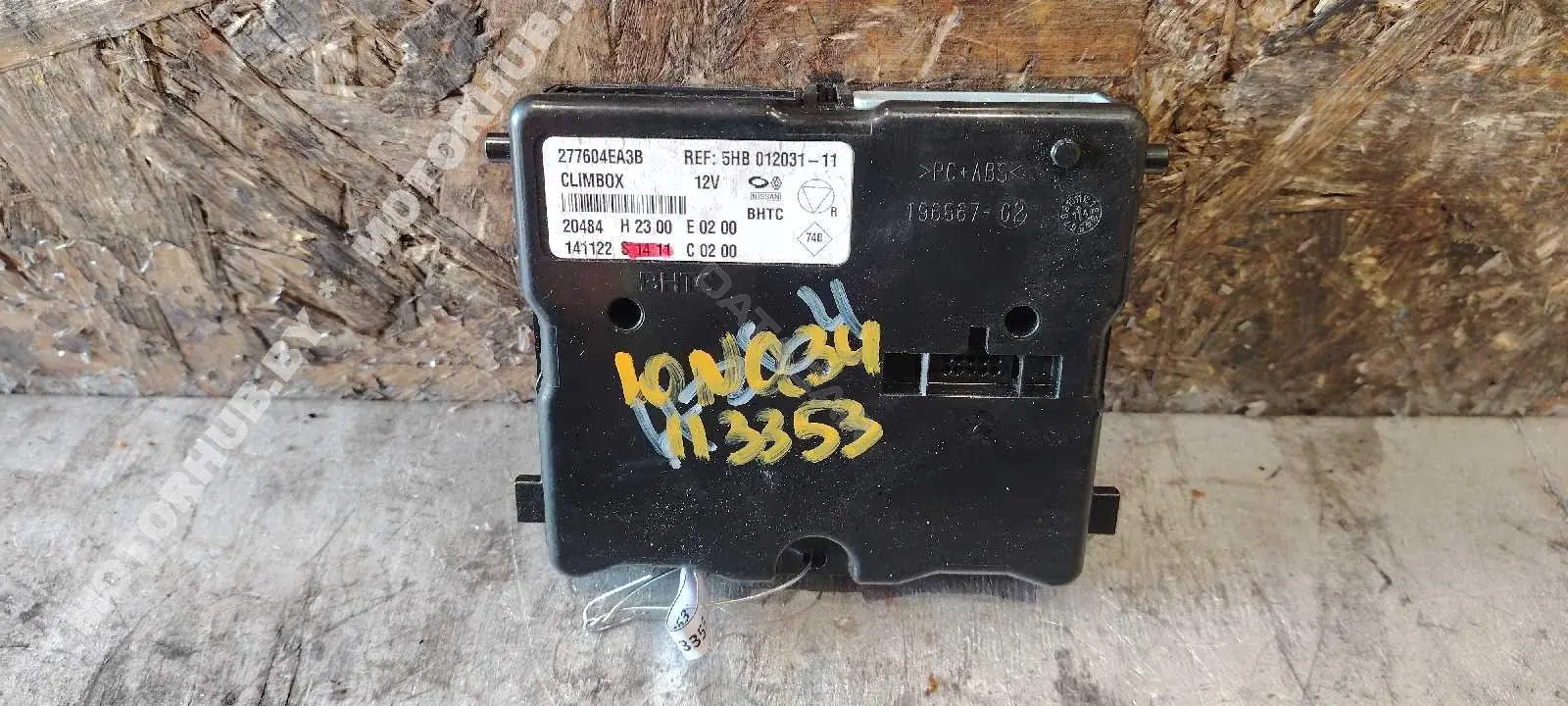 Блок управления климат-контролем 277604EA3B