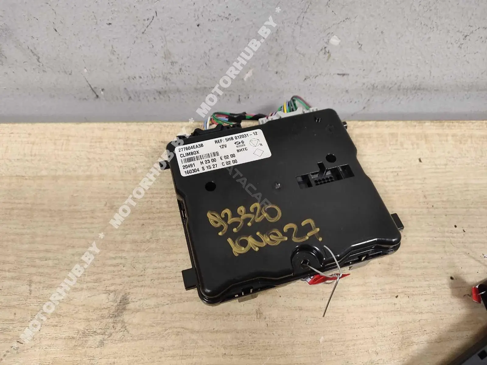 Блок управления климат-контролем 277604EA3B