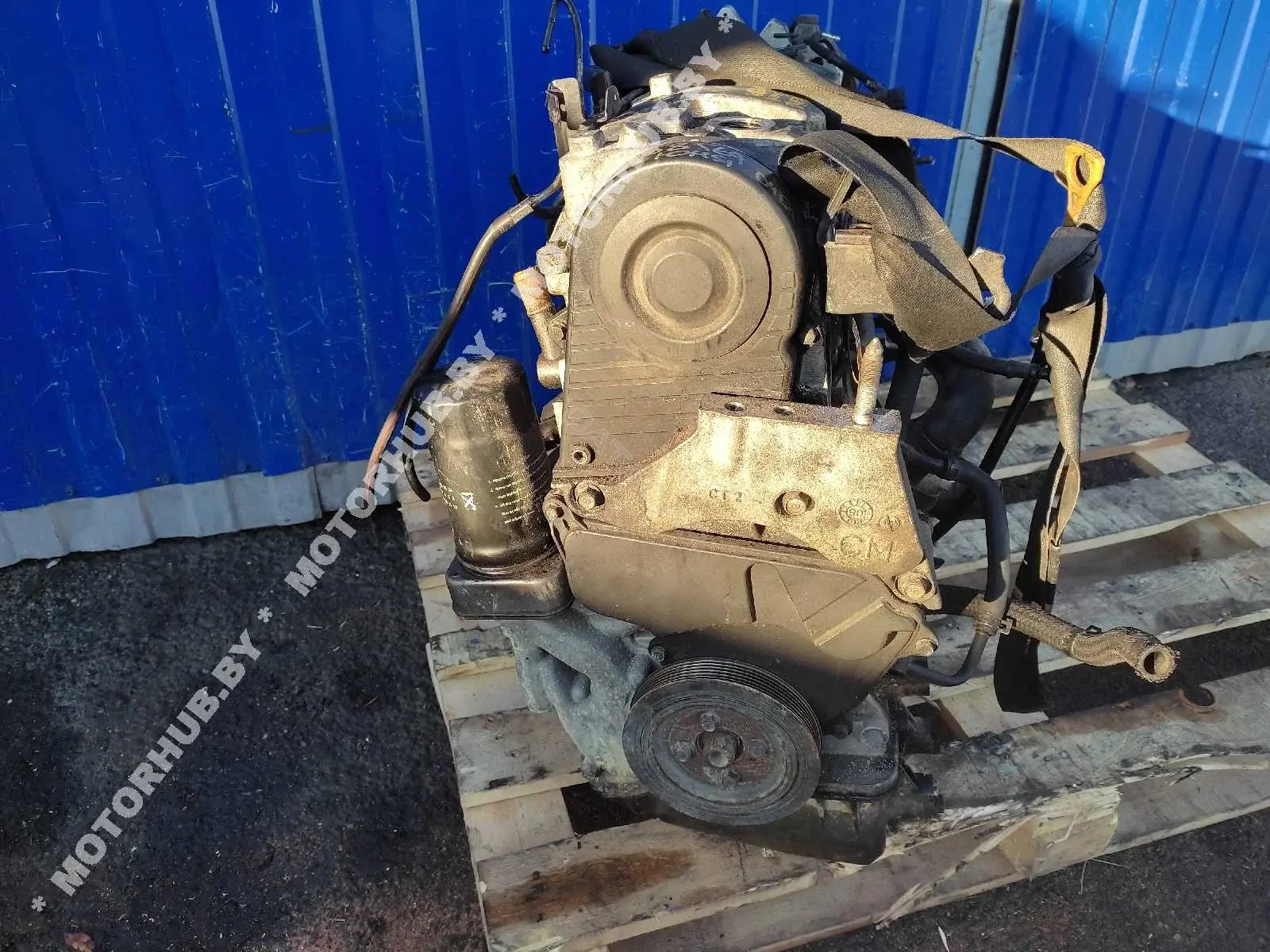 Двигатель в сборе D4EA