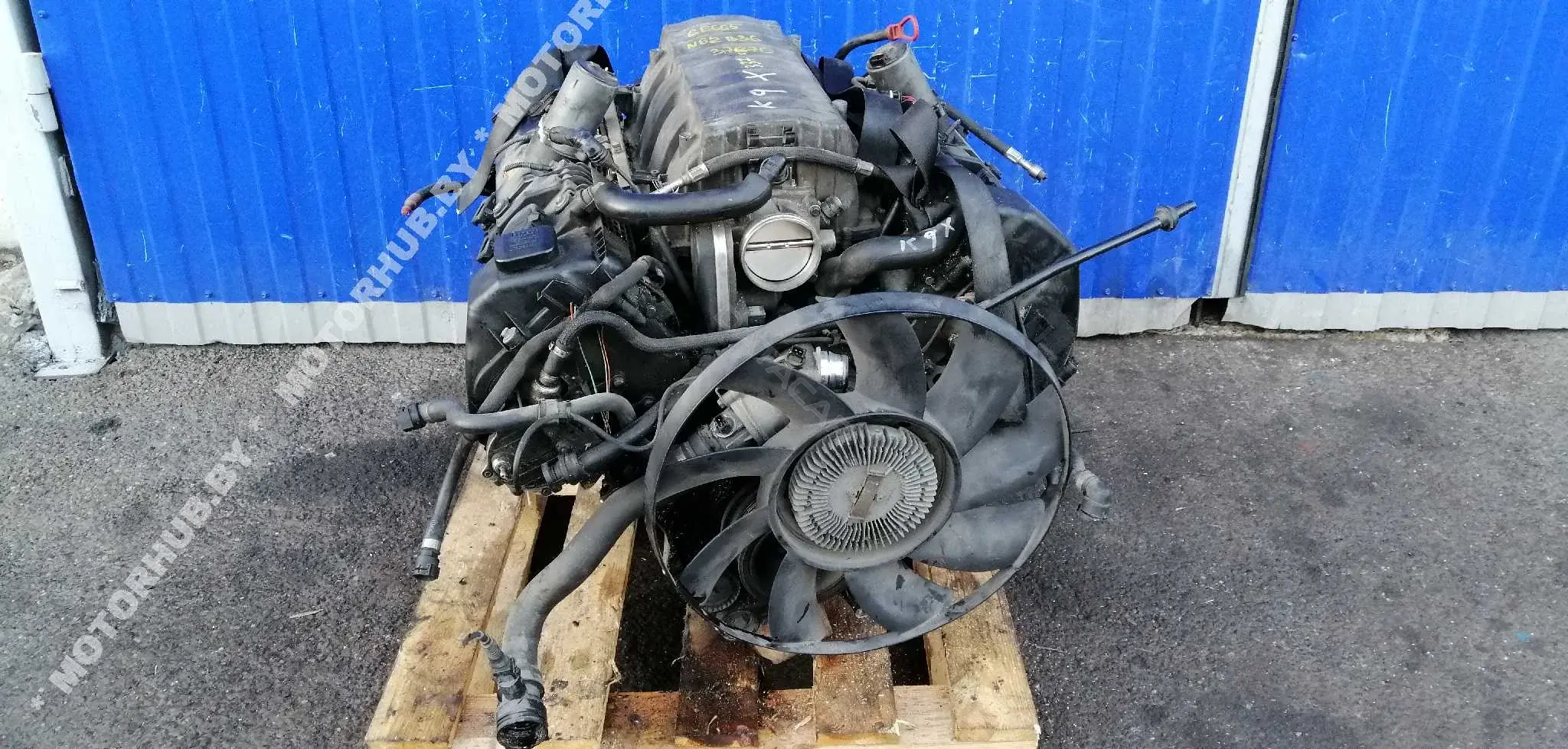 Двигатель в сборе N62B36A