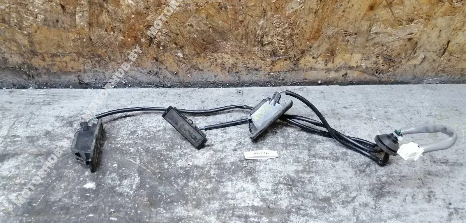 Фонарь подсветки номерного знака 00066735