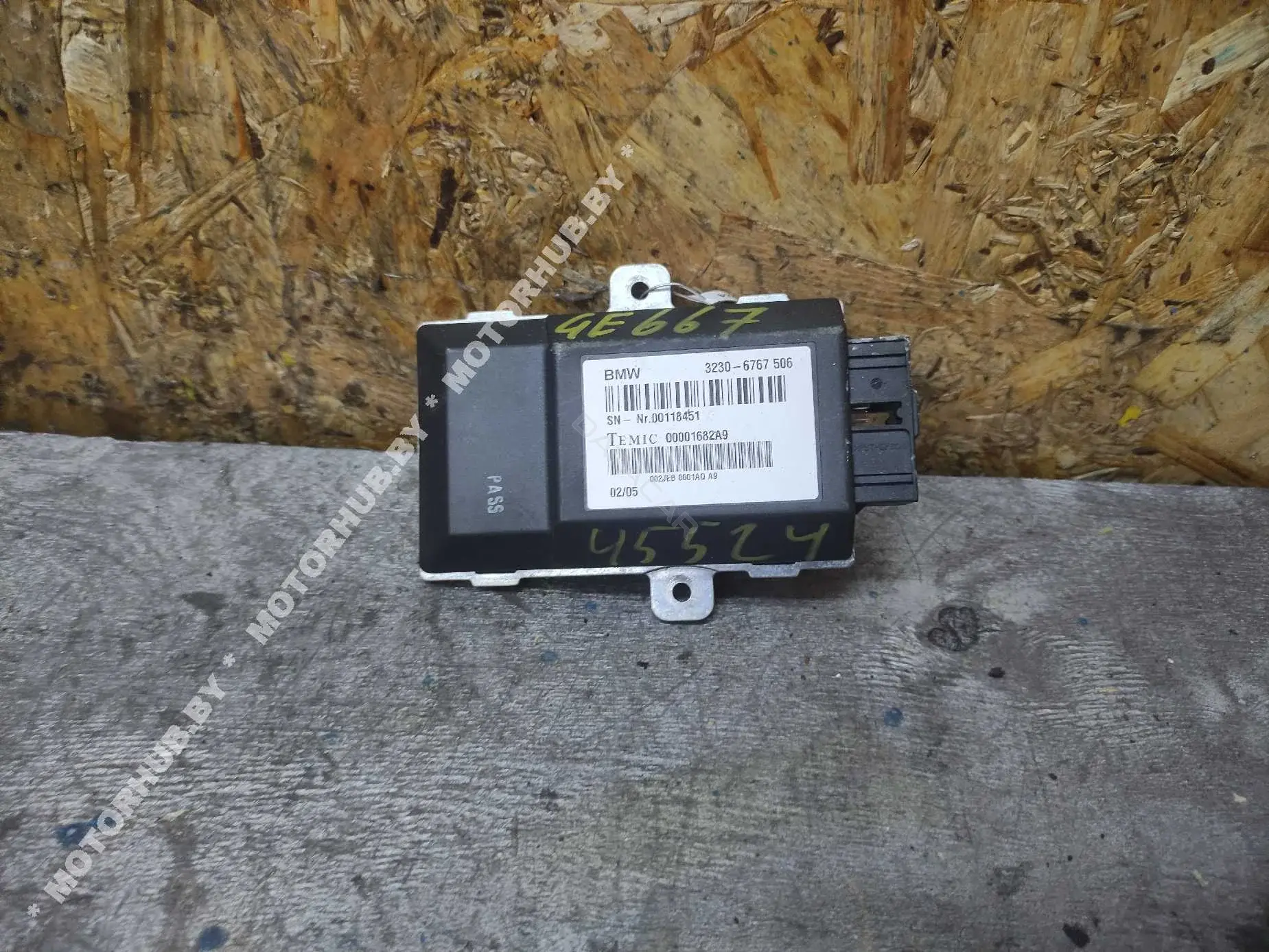 Блок управления рулевой колонки 32306767506, 6767506