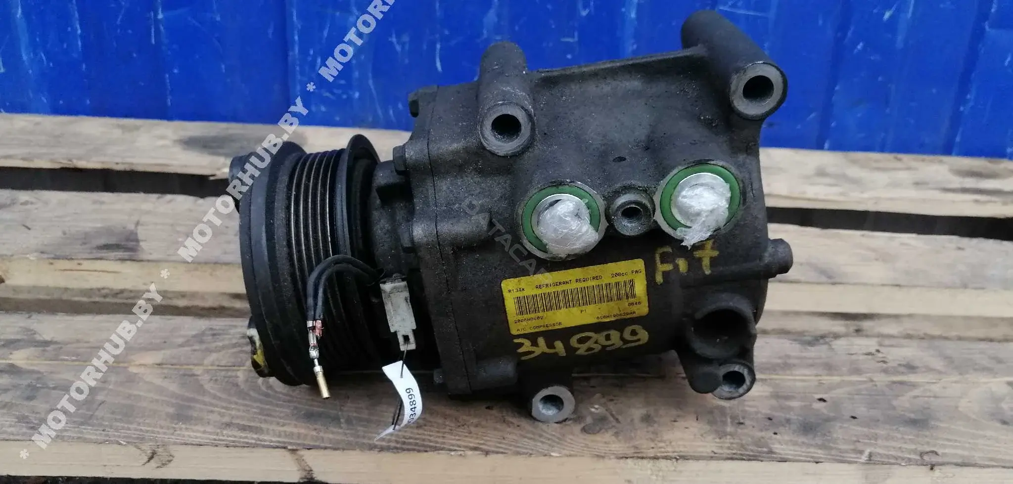 Компрессор кондиционера 6S6H19D629AA