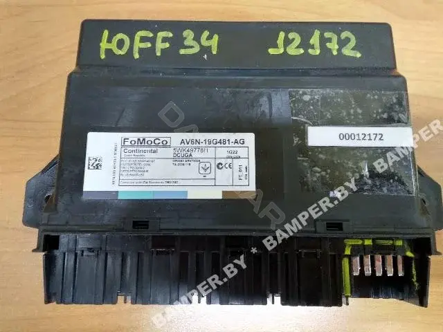 Блок комфорта AV6N19G481AG