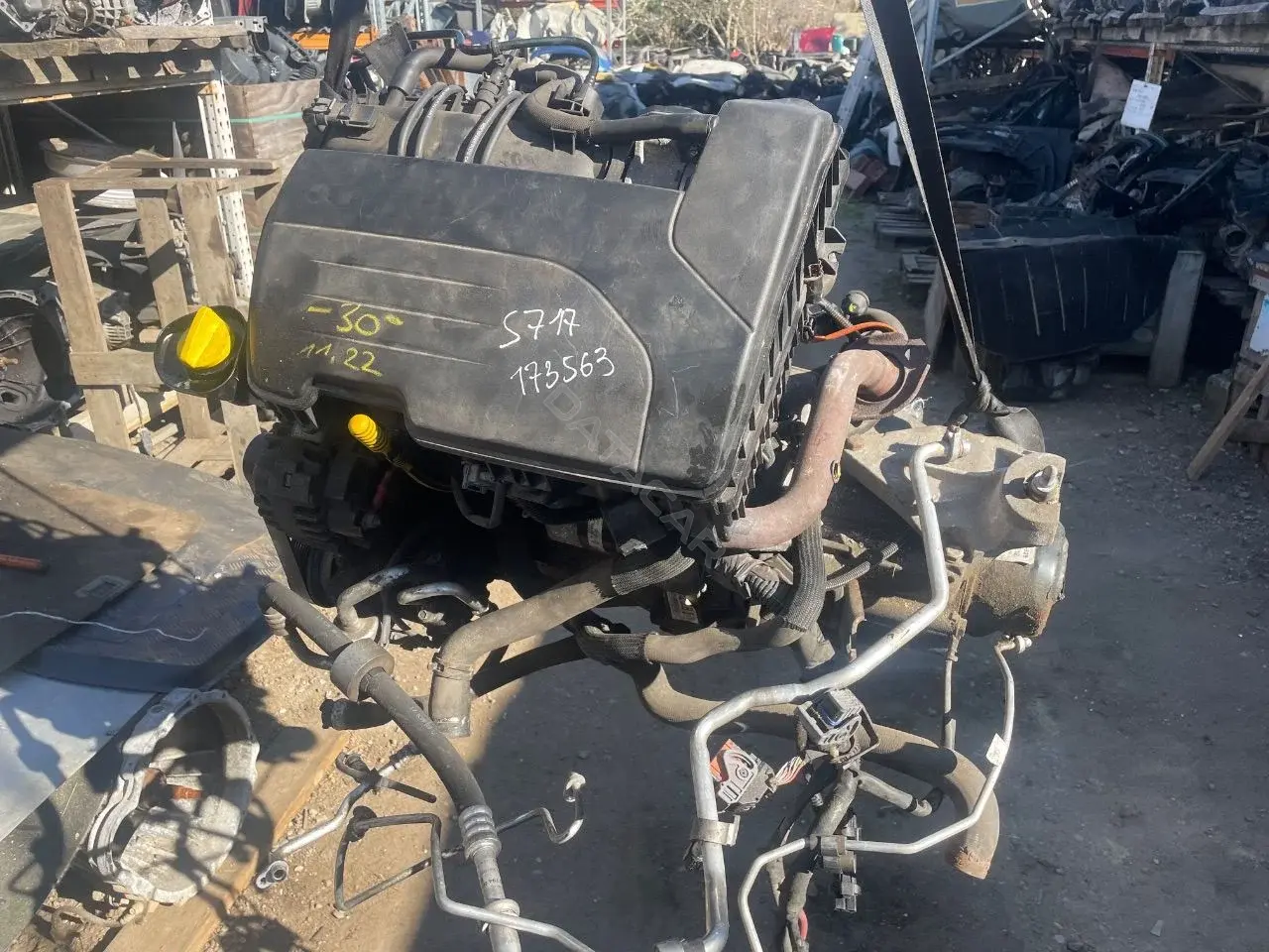 Двигатель в сборе D4F, D4FJ772