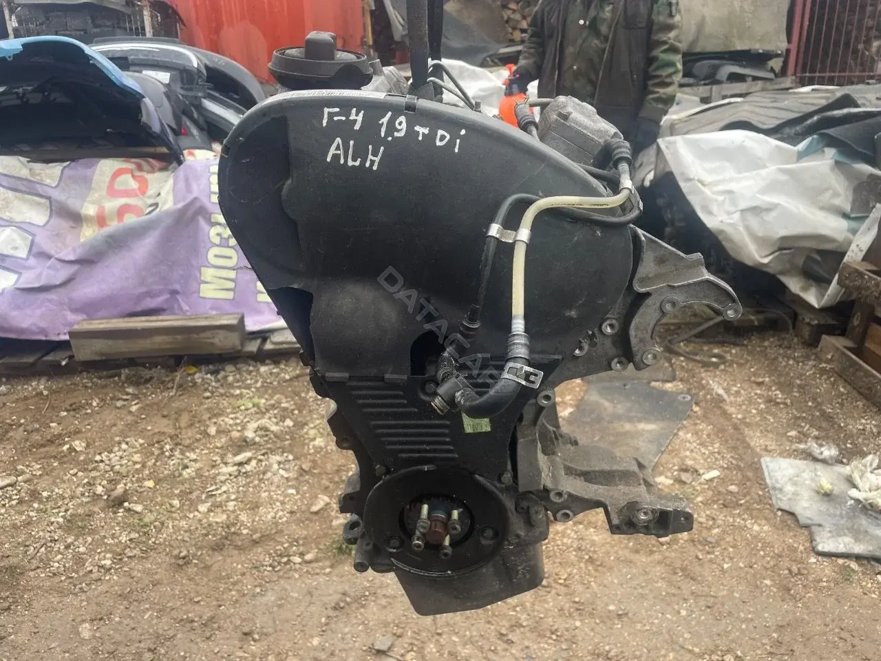 Двигатель в сборе ALH