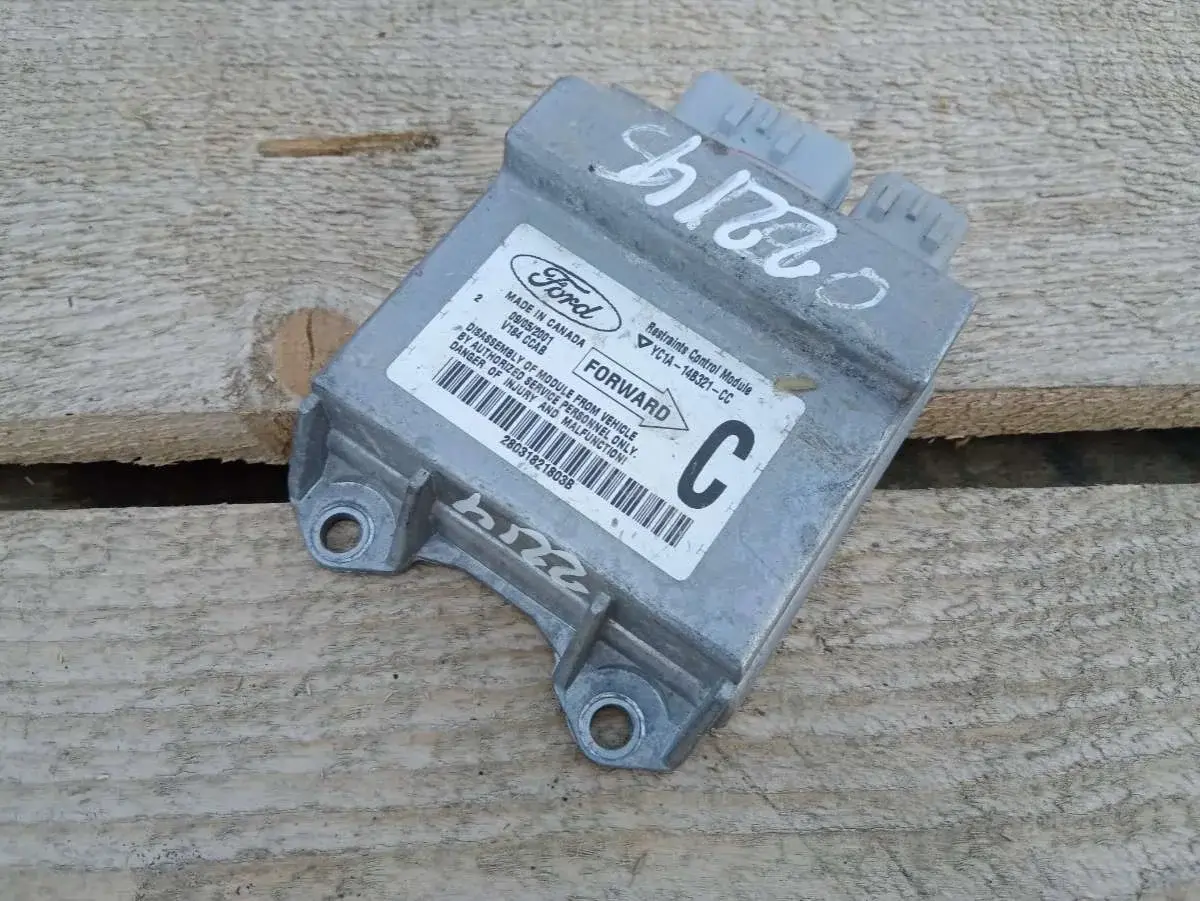 Блок управления подушками безопасности 14B321CC, YC1A14B321, YC1A14B321CC