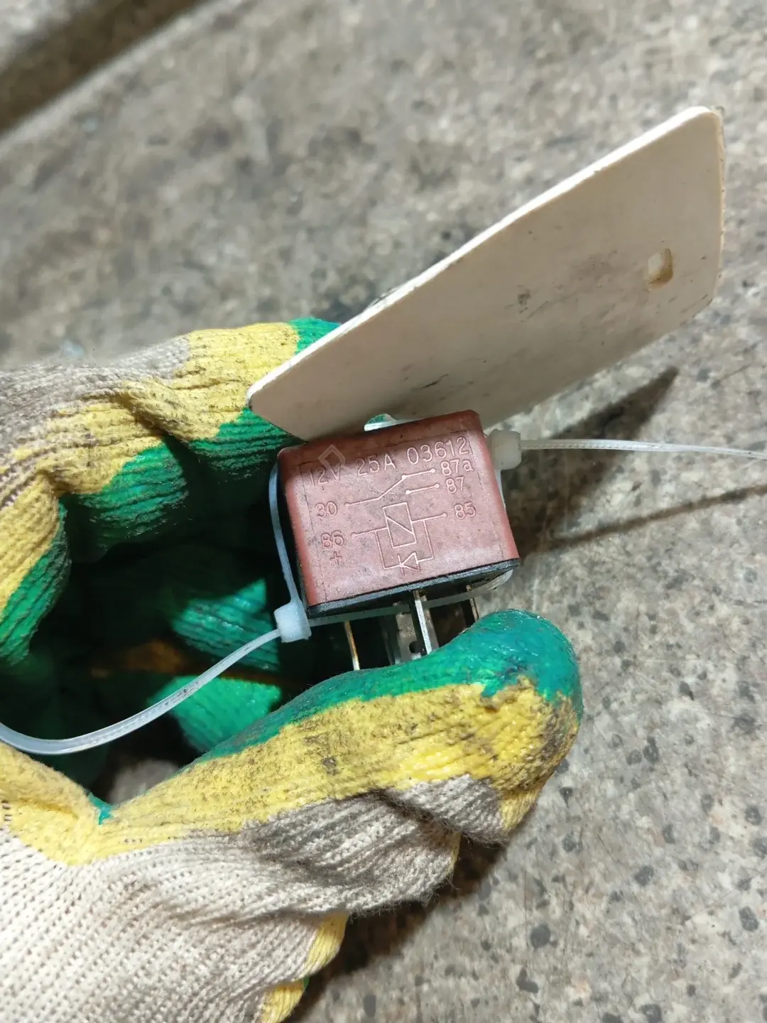 Многофункциональное реле 12V25A03612