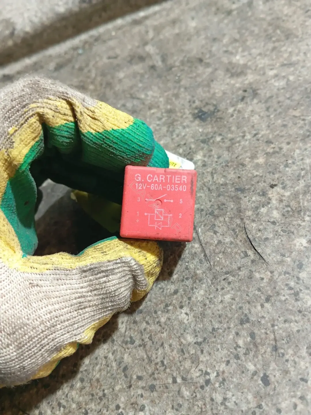 Многофункциональное реле 12V60A03540