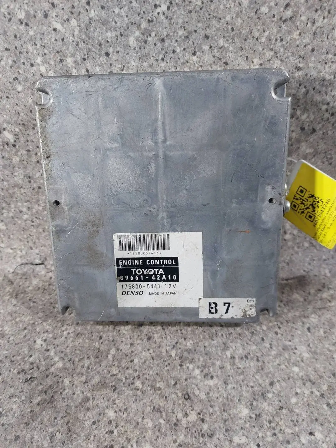 Блок управления двигателем 175800-5441, 89661-42A10