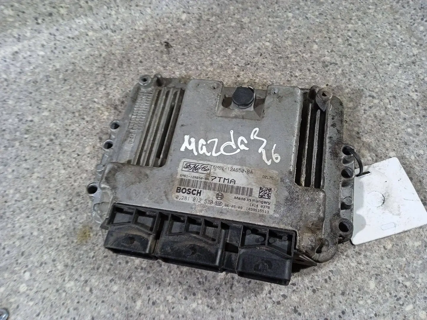 Блок управления двигателем 0281012530, 6M61-12A650-BA