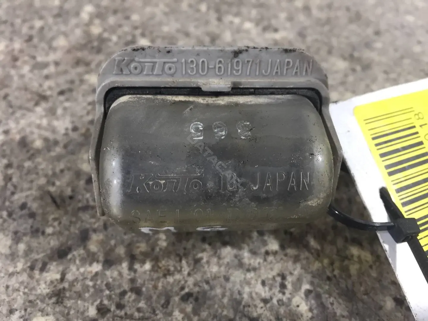 Фонарь подсветки номерного знака 28725005001