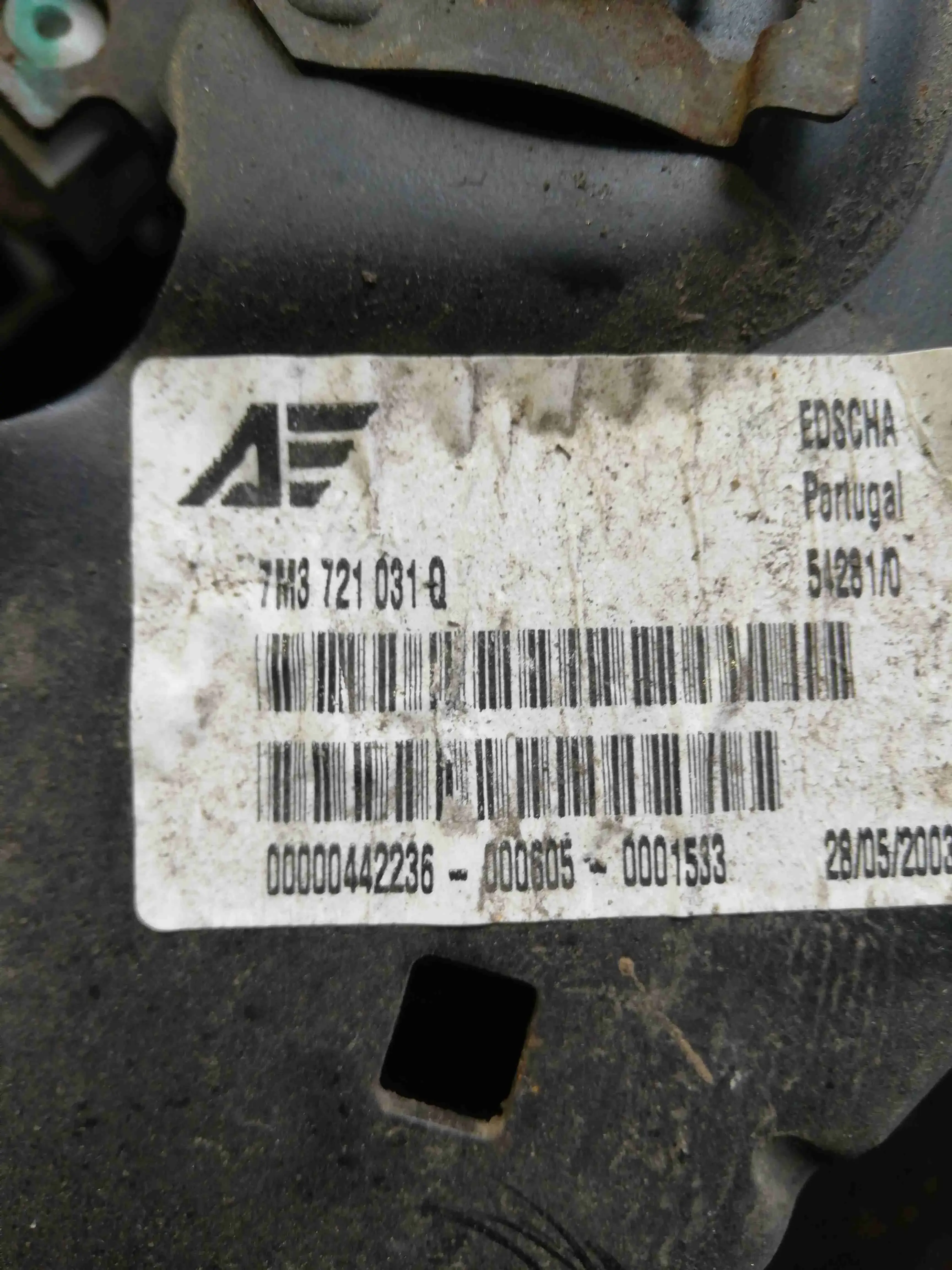 Скоба суппорта 7m3721031Q