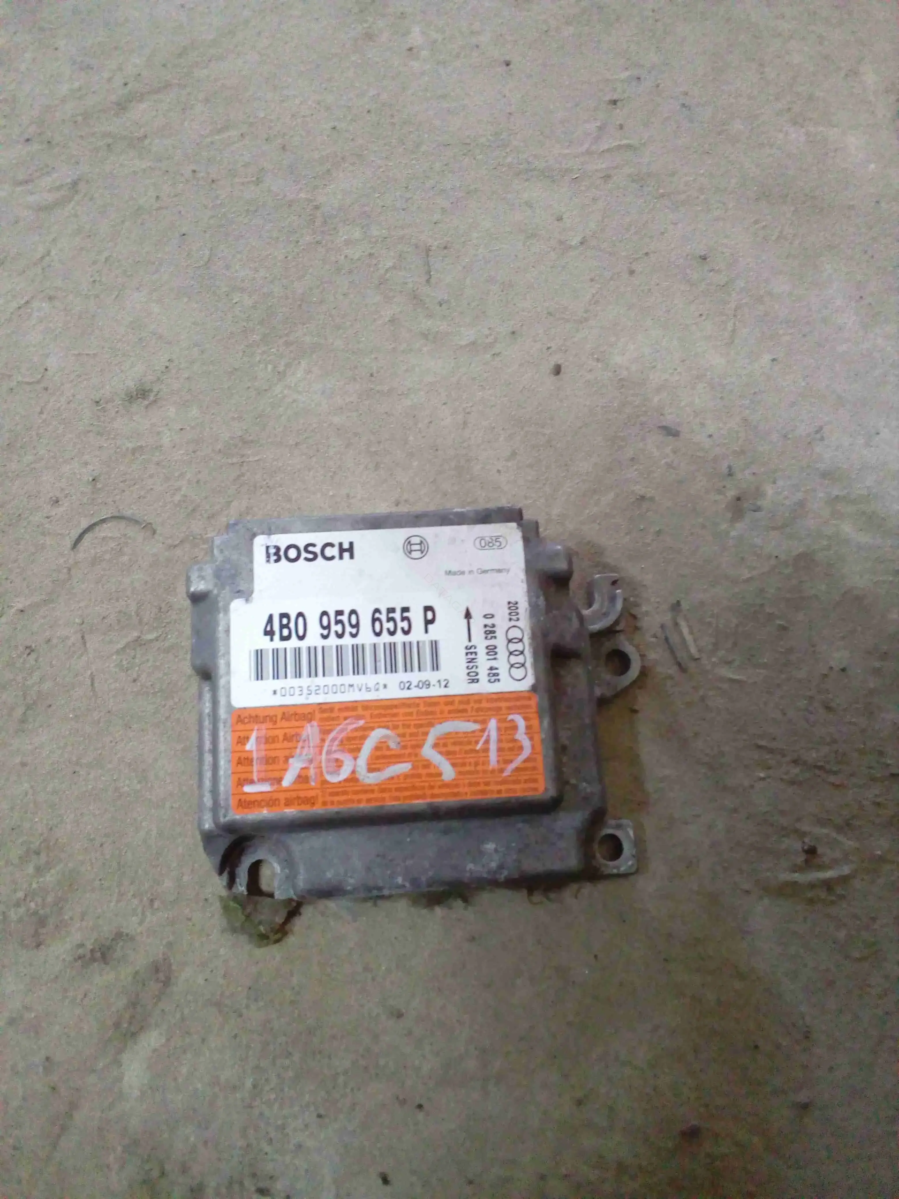 Блок управления подушками безопасности 4b0959655p